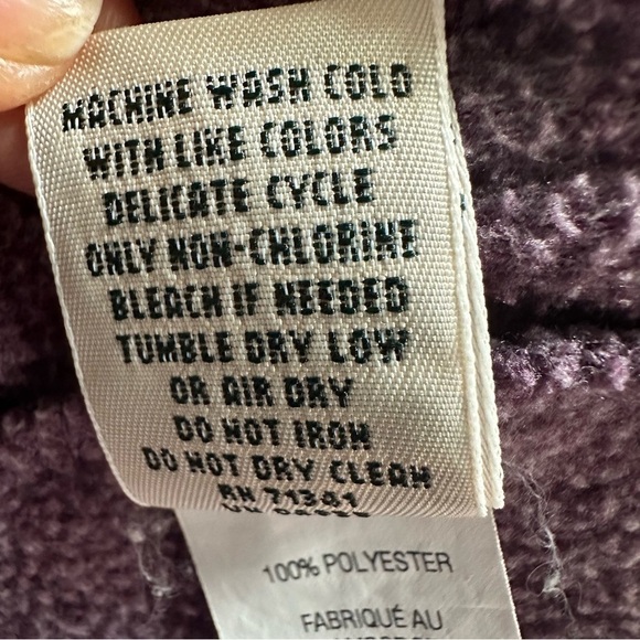 L.L. Bean Women's Cowl Neck Pullover Sweatshirt Jersey, size Large - Picture 8 of 9